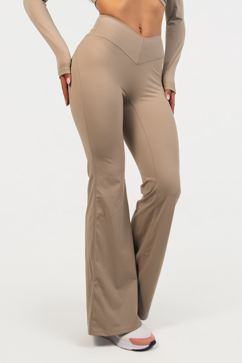 Pantalón Core Beige ANIMA - detalle cintura