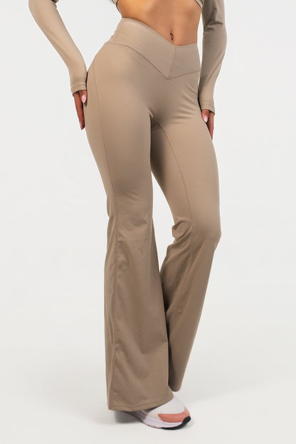 Pantalón Core Beige ANIMA - detalle cintura